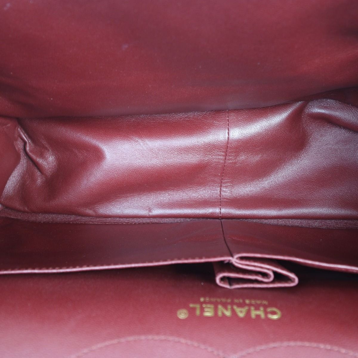 Chanel 2.55 inside best sale