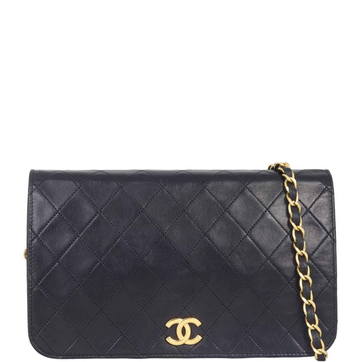 Chanel CC Full Flap Bag Small Vintage