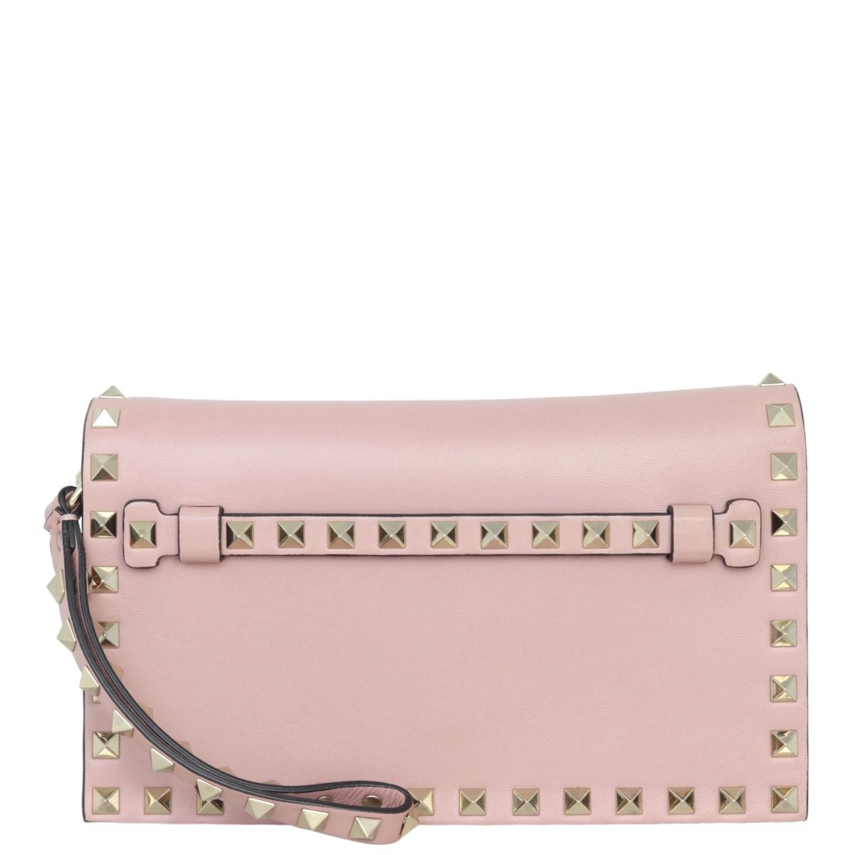Valentino rockstud flap clutch on sale