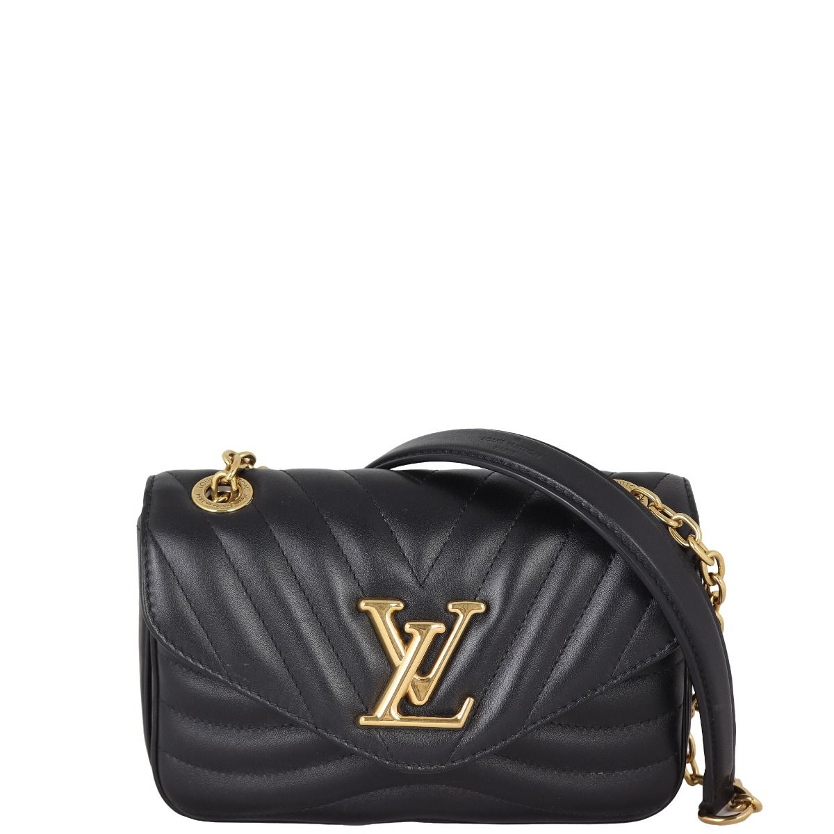 Louis Vuitton New Wave PM Quilted Leather Chain Bag