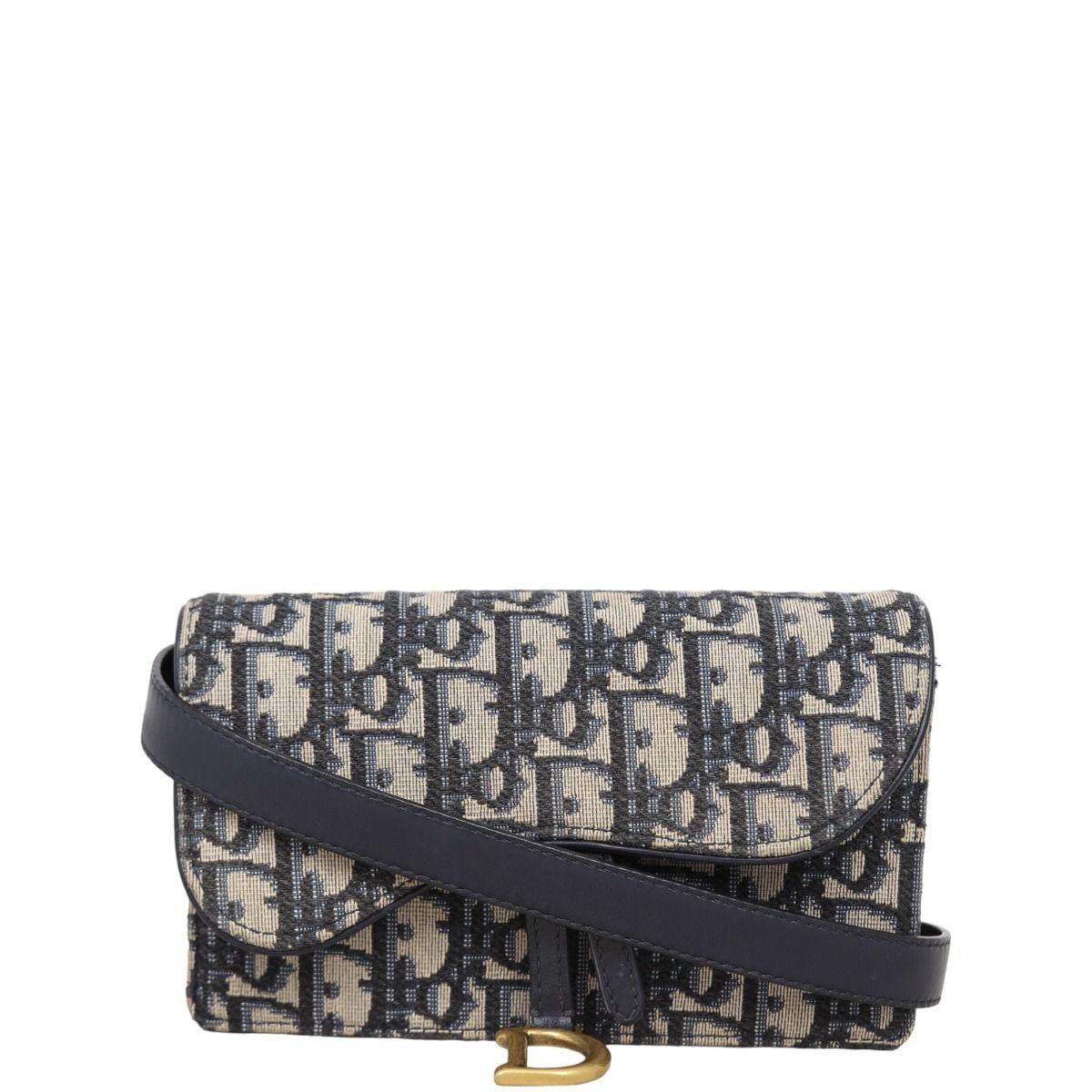 Dior saddle oblique belt discount bag