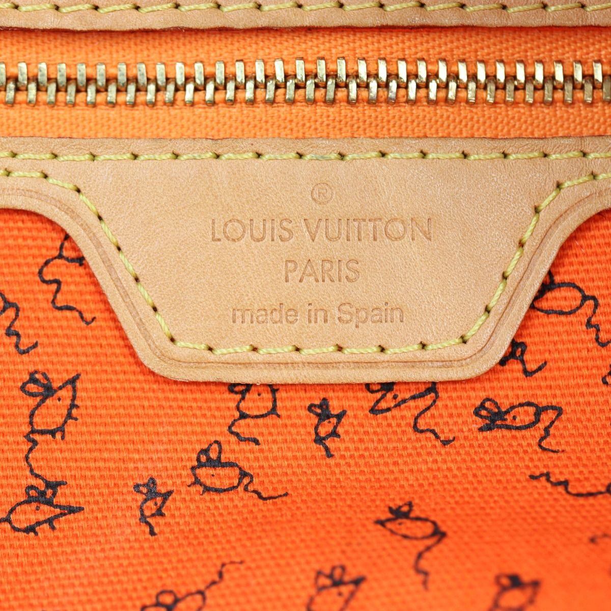 Louis Vuitton x Grace Coddington Neverfull MM Catogram
