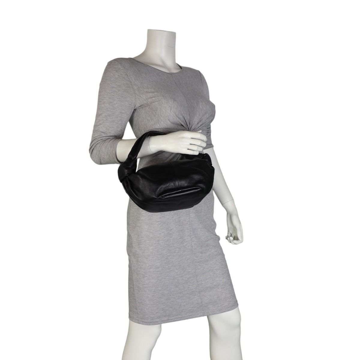 【BOTTEGA VENETA】DOUBLE KNOT MINI HANDBAG Bottega Veneta Nappa Double Knot Mini Bag