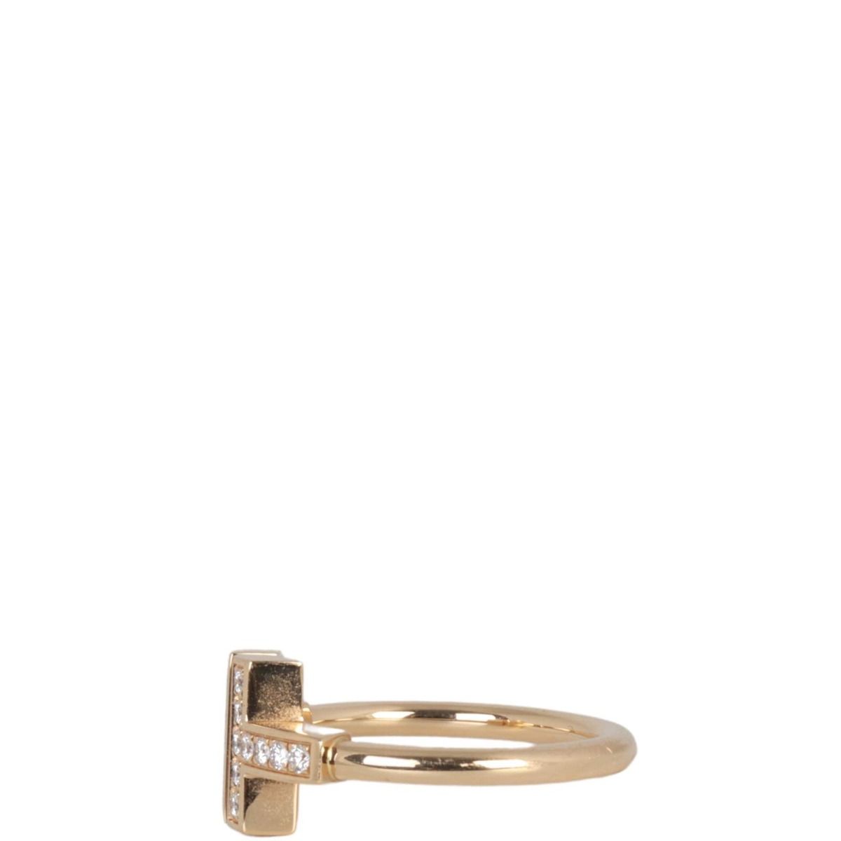 Tiffany & Co Tiffany T Wire Mother of Pearl Diamonds 18k