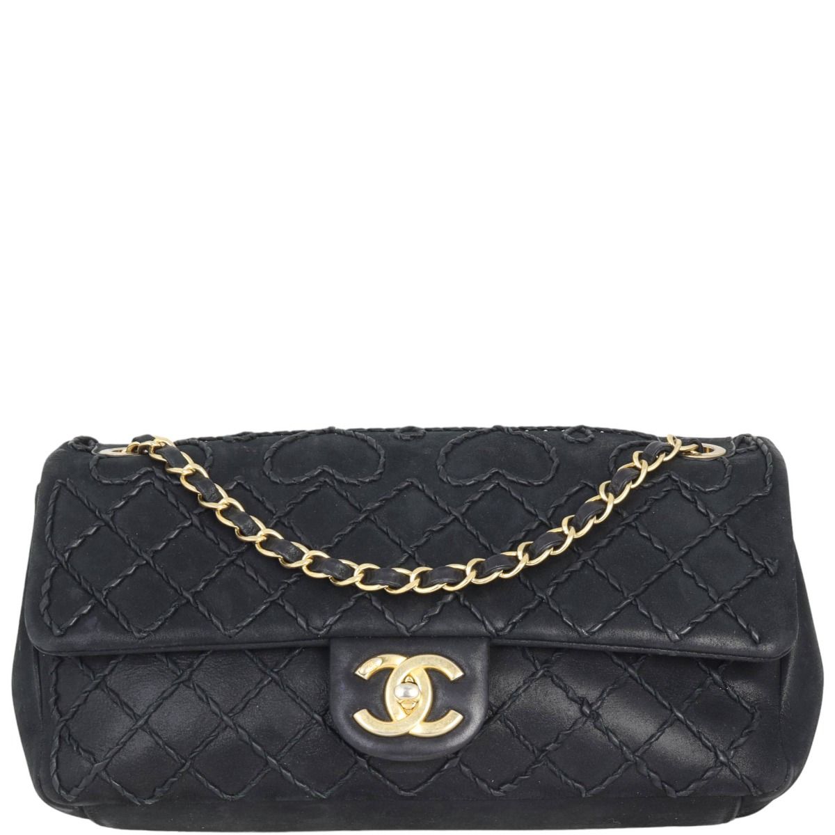 Chanel ultra stitch flap bag best sale