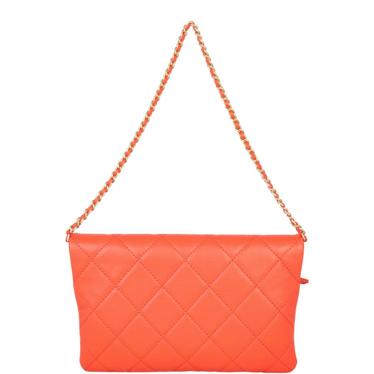 Chanel fold up again clutch best sale