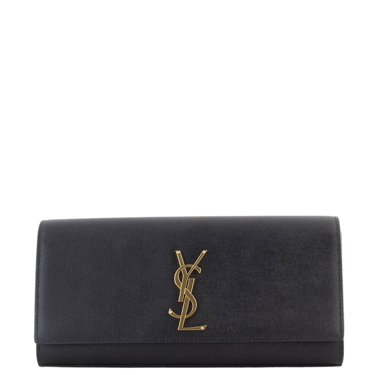 Saint laurent monogram clutch hotsell