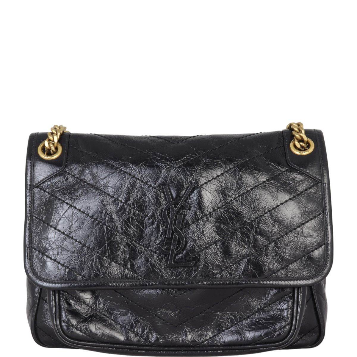 Medium niki monogram leather bag cheap