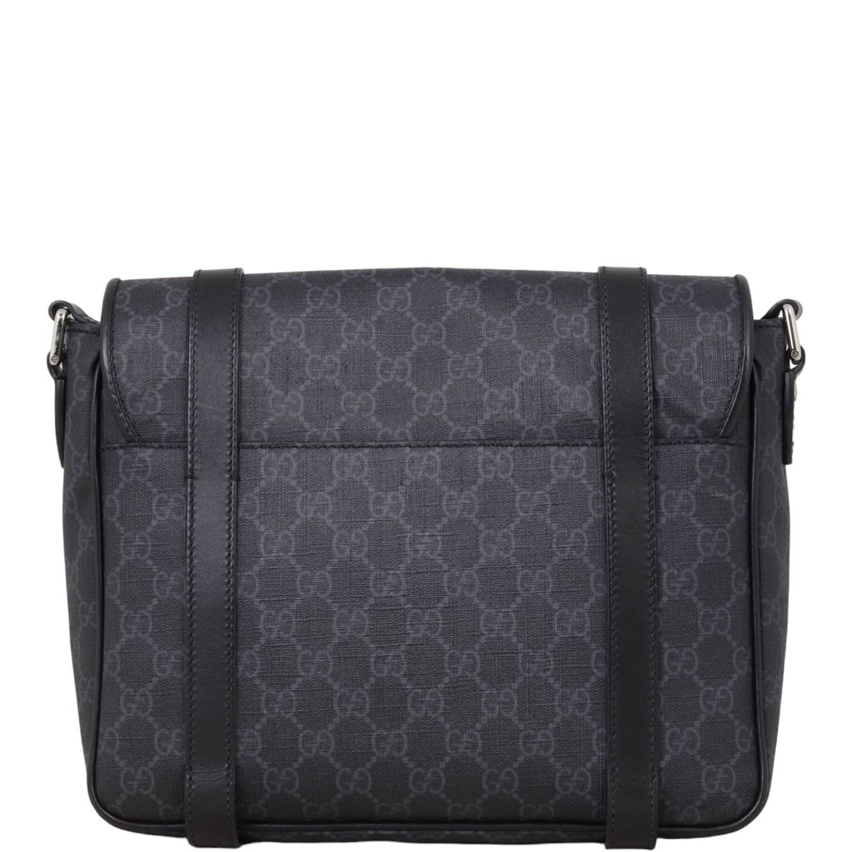 Gucci gg supreme messenger bag black shop