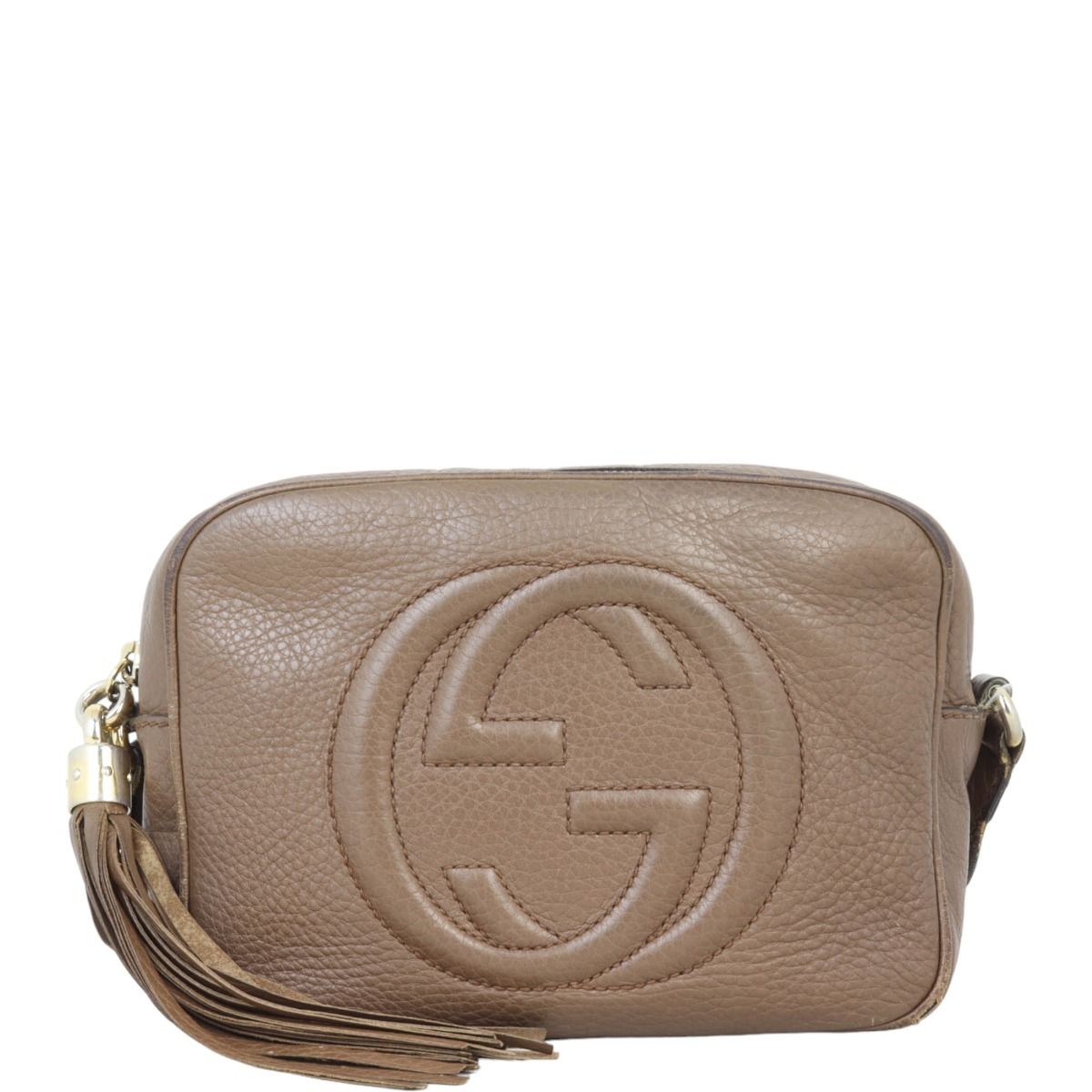 Gucci soho disco bag metallic gold deals