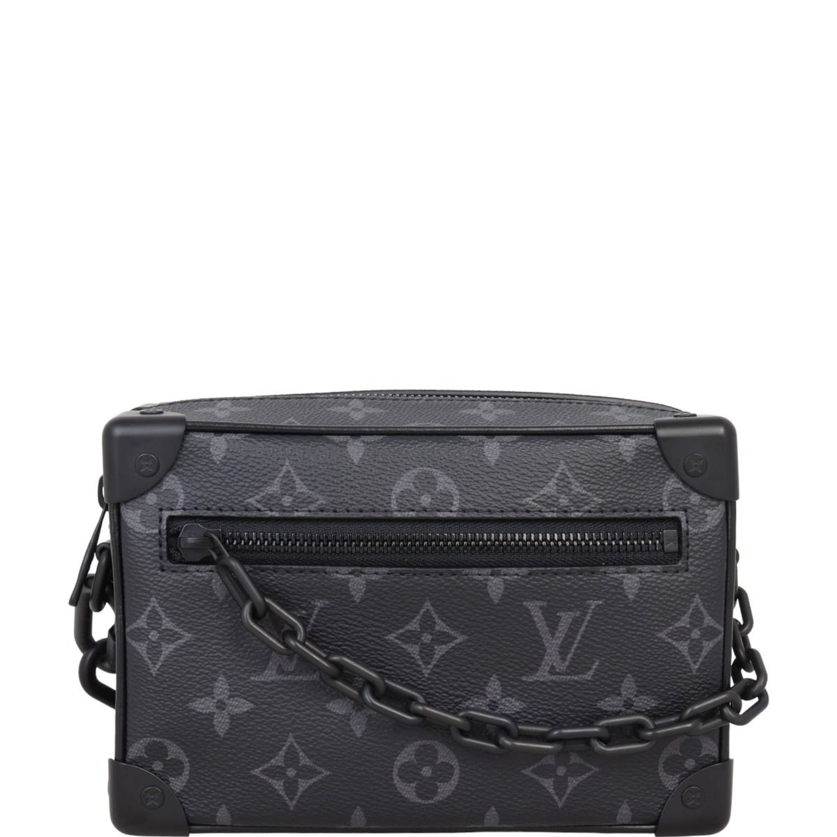 Louis vuitton mini soft trunk monogram eclipse black hotsell
