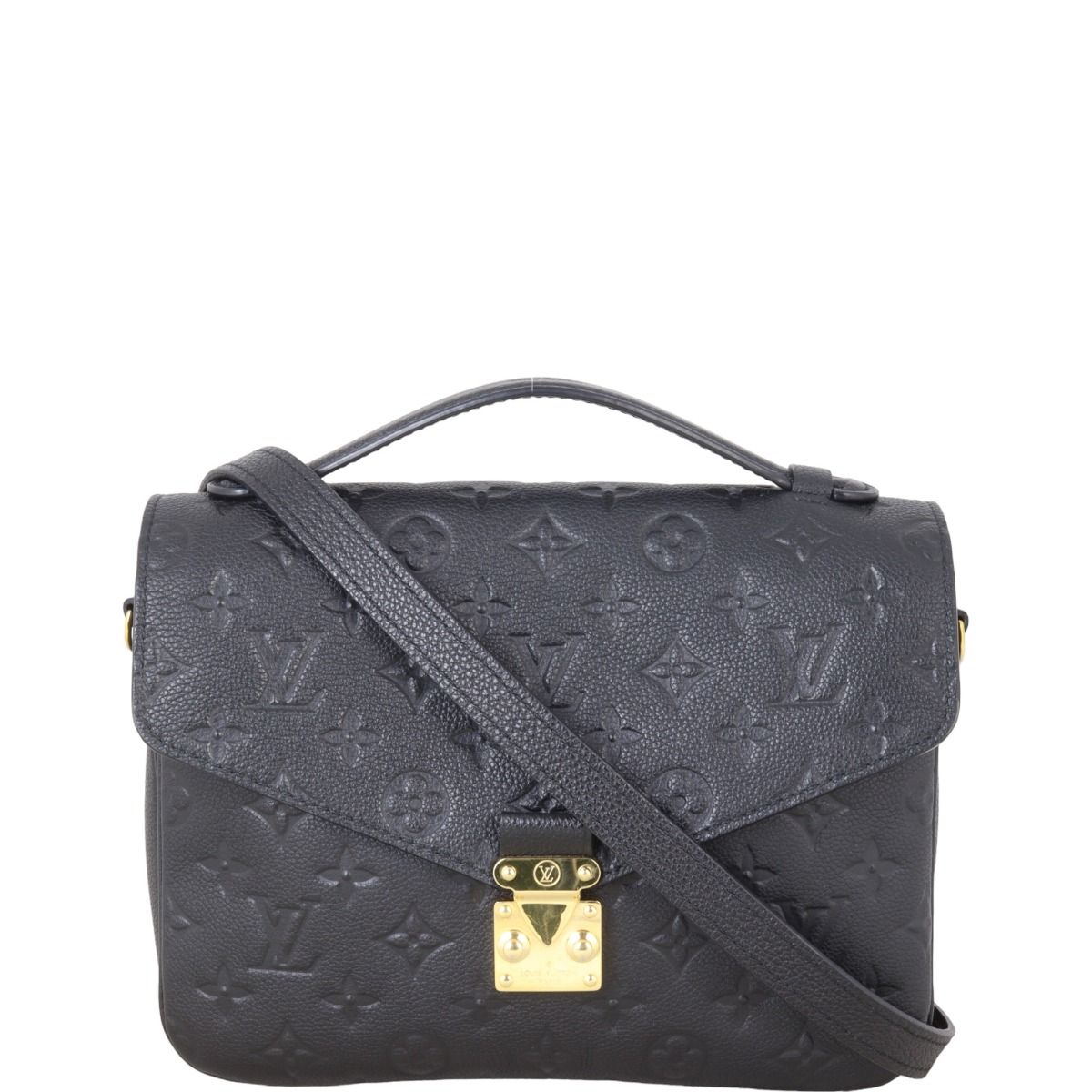 Louis vuitton pochette metis monogram empreinte leather hotsell