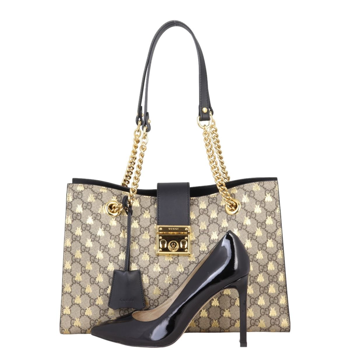 Gucci supreme bees tote deals