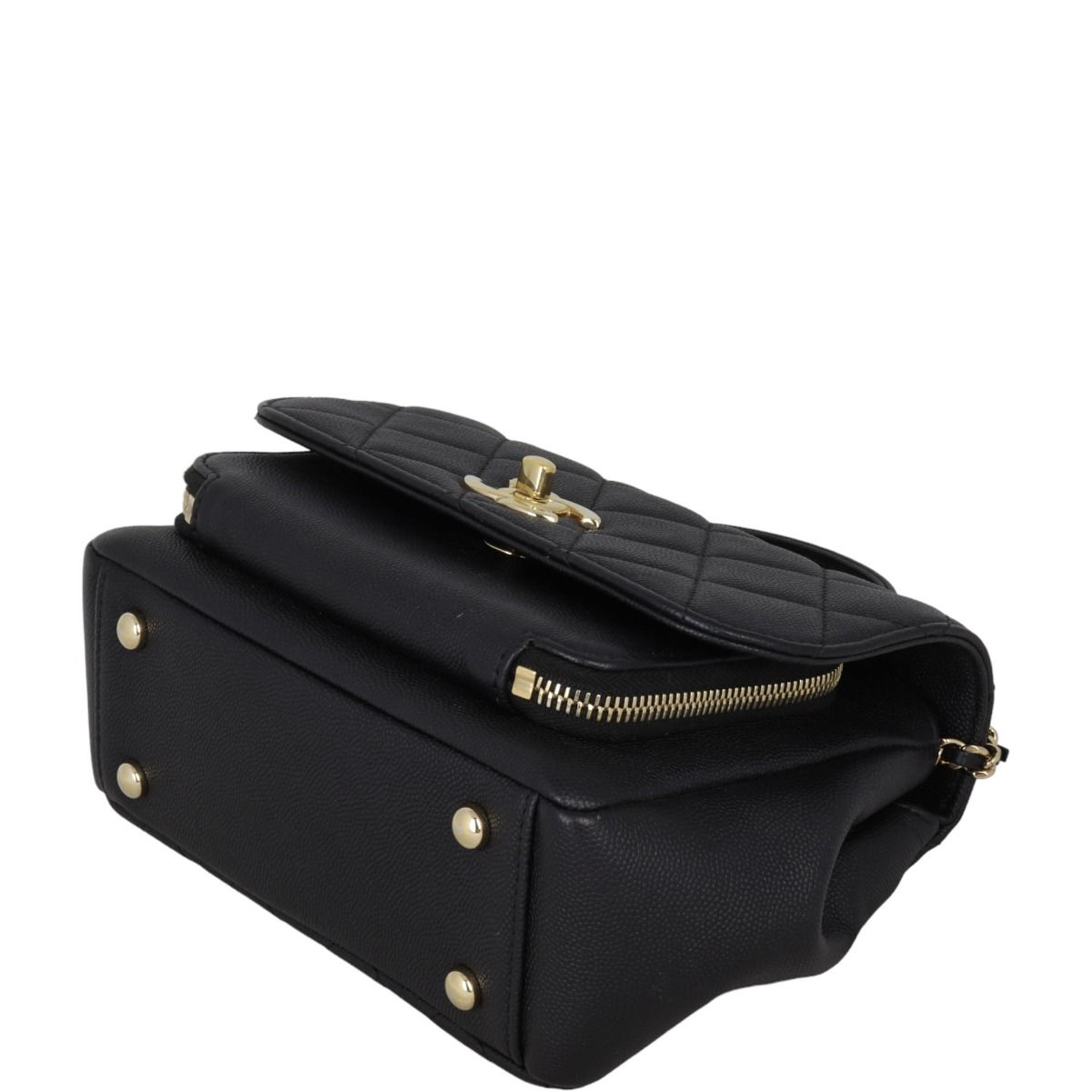 Chanel Business Affinity Small Flap Bag Gold Hardware