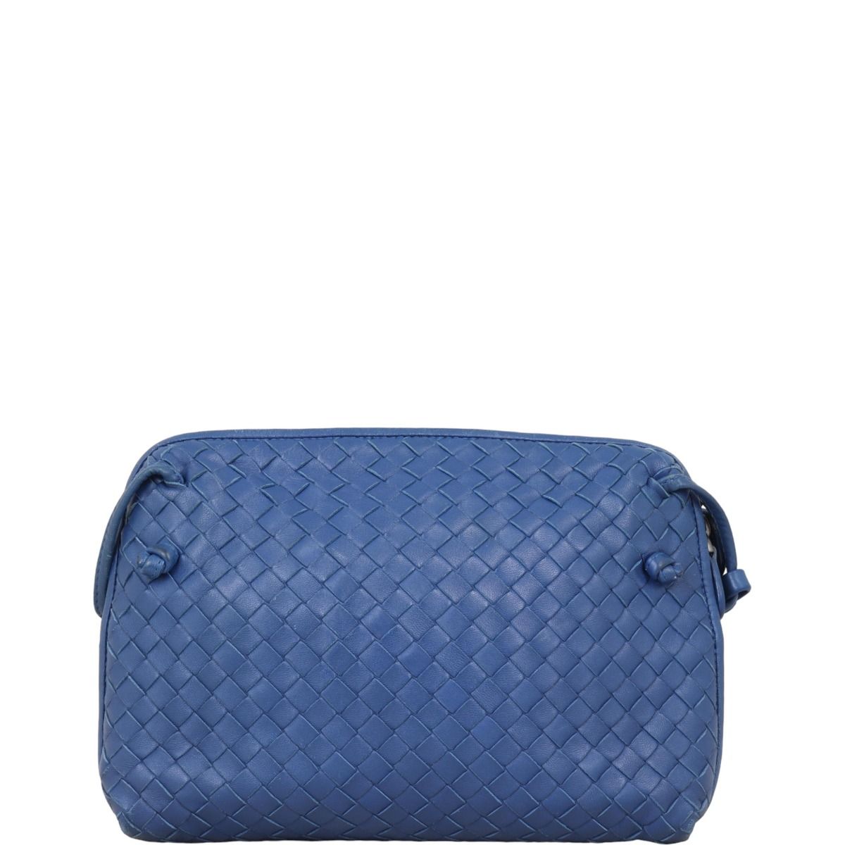 【BOTTEGA VENETA】Intrecciato Nodini Cross Bag ライトグレー BOTTEGA VENETA Nappa Intrecciato Nodini Crossbody Messenger