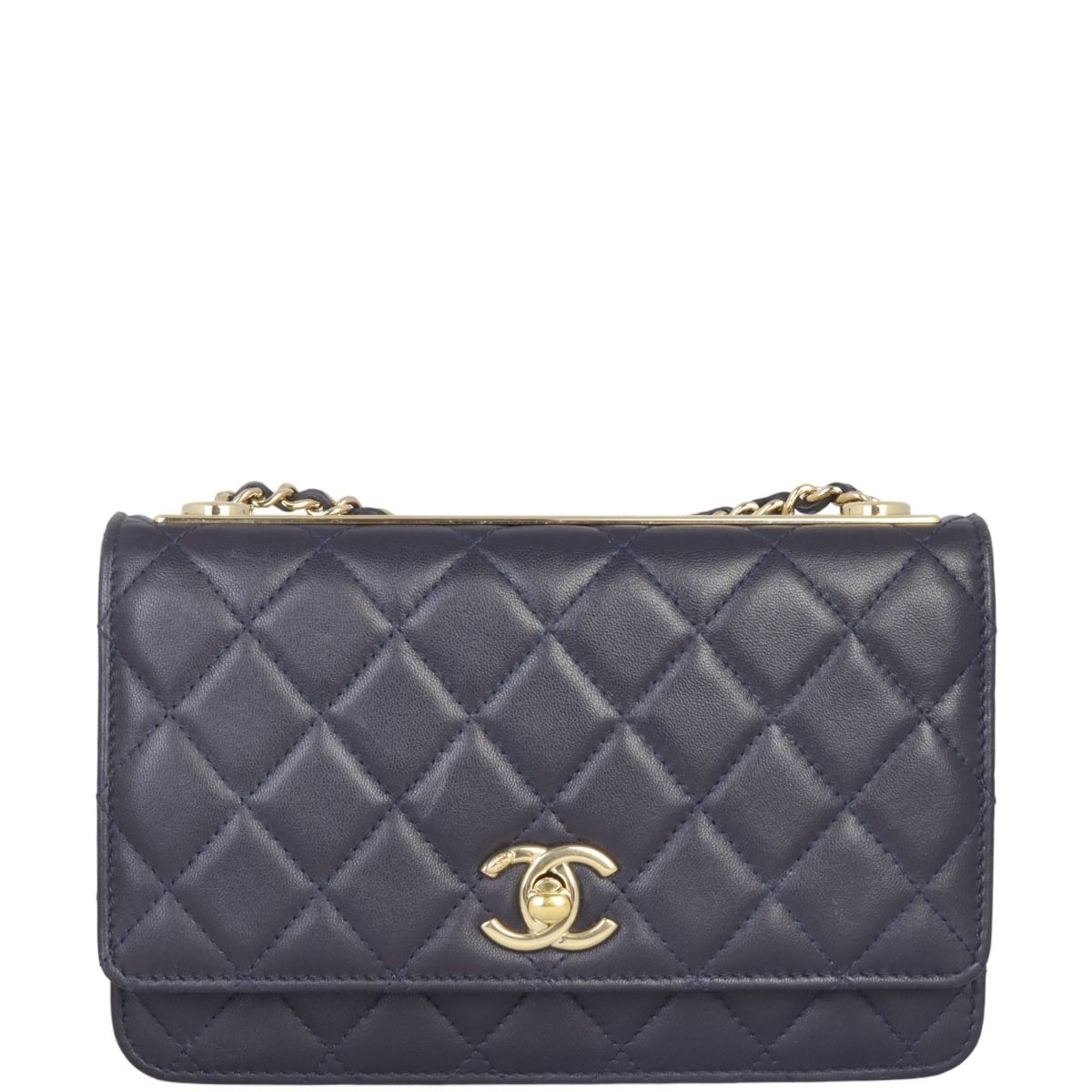Sac wallet on chain chanel hot sale