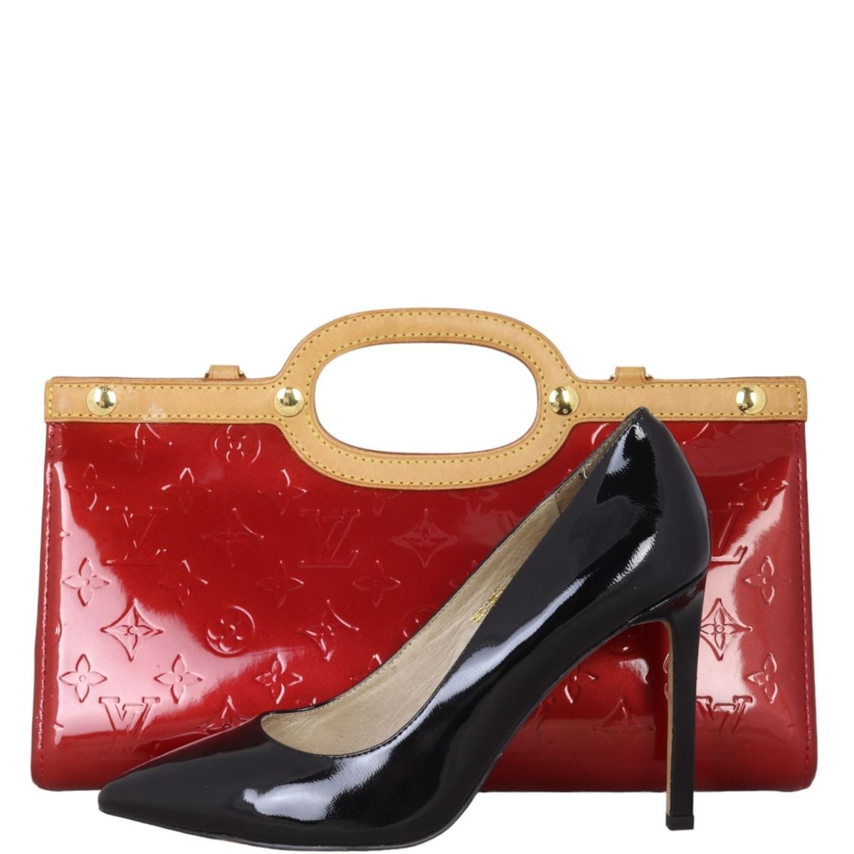 「高評価！」注目のレビュ Roxbury Vuitton Louis Drive Vernis Monogram バッグ