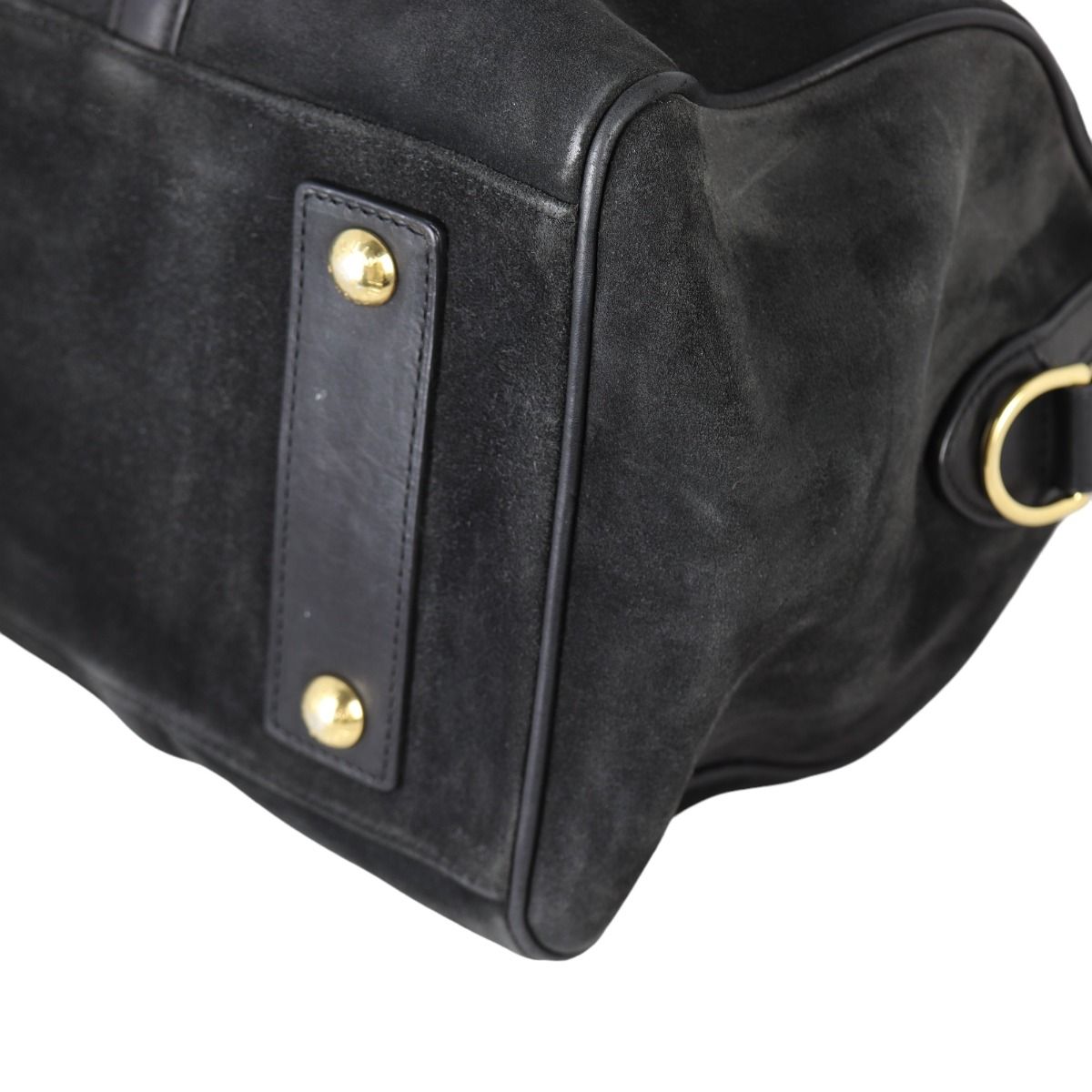 Black Louis Vuitton Sofia Coppola SC Bag with Black Leather trim