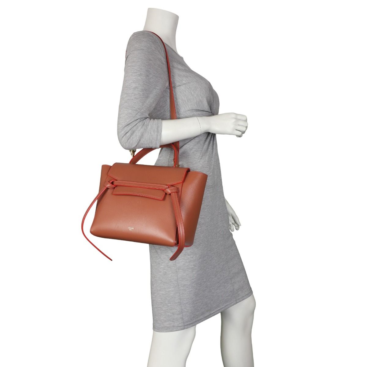 Celine micro belt bag red discount