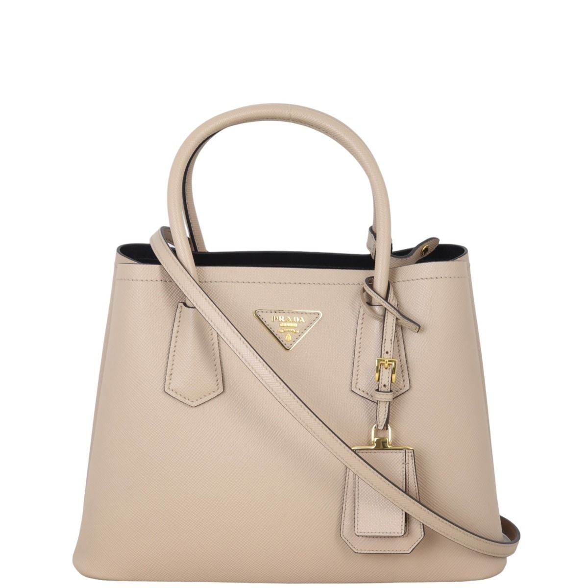 Prada double bag small store