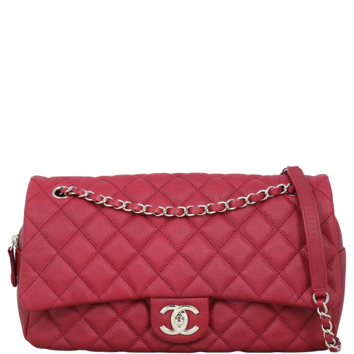 Chanel Easy Flap Bag Jumbo Red