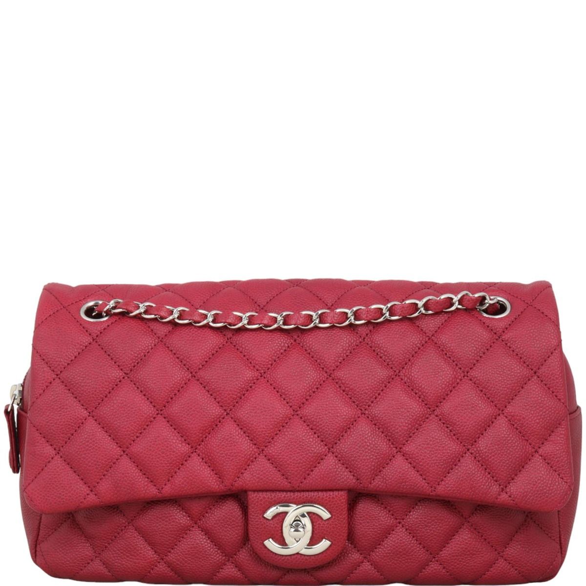 Chanel Easy Flap Bag Jumbo Red