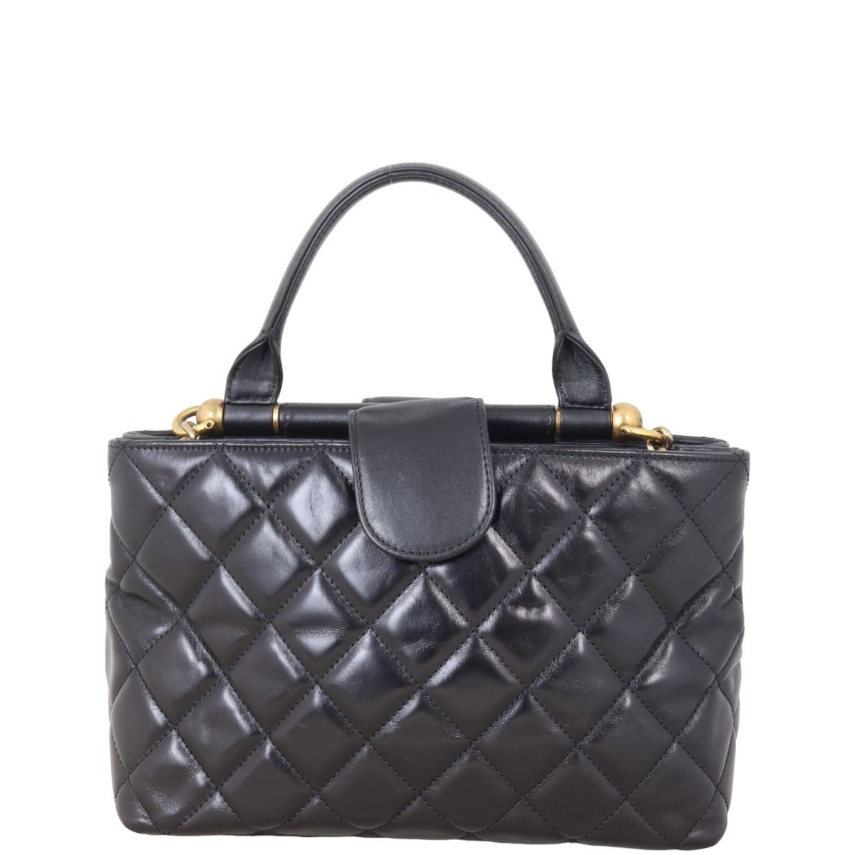 Chanel gold bar top handle bag online
