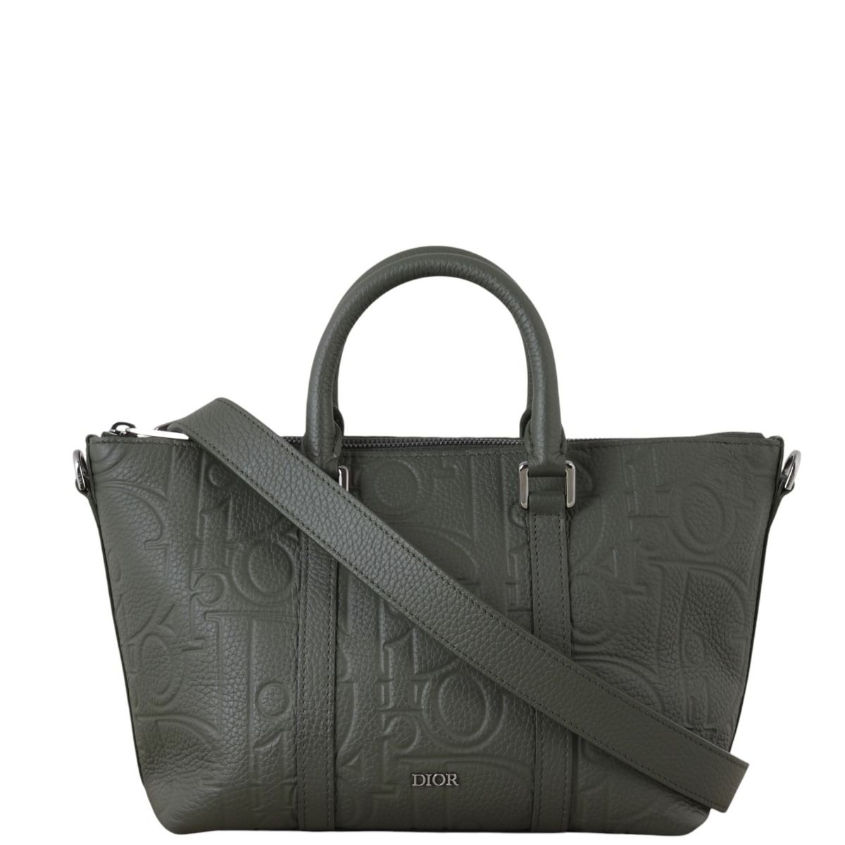 Dior Weekender 25 バッグ Weekender 25 Beige and Black Dior Oblique Jacquard with