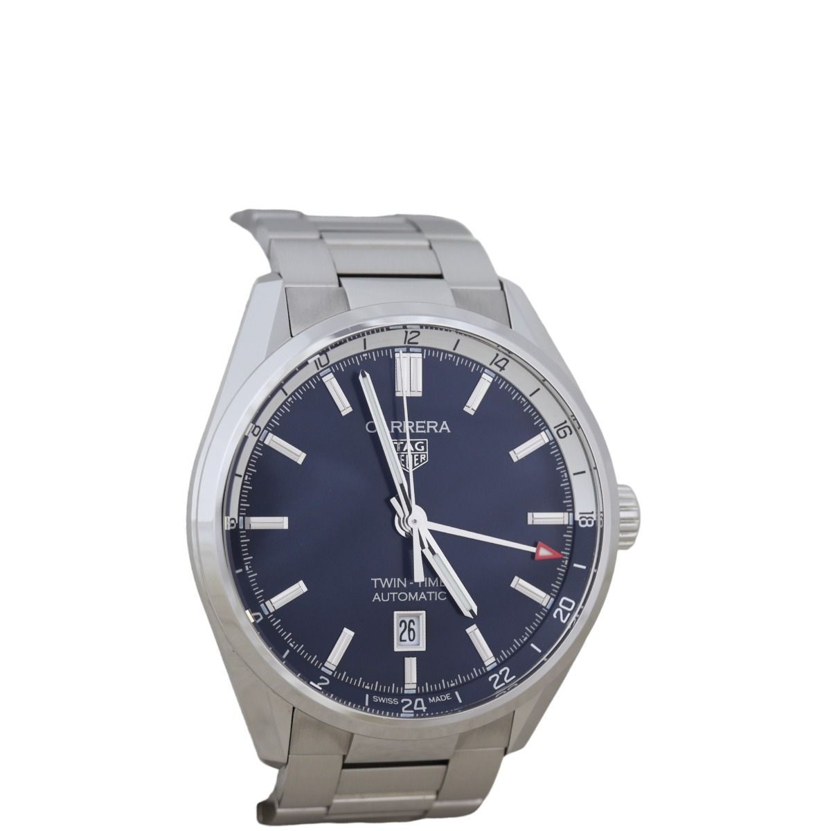 TAG Heuer Carrera Calibre 7 Twin Time 41mm Watch