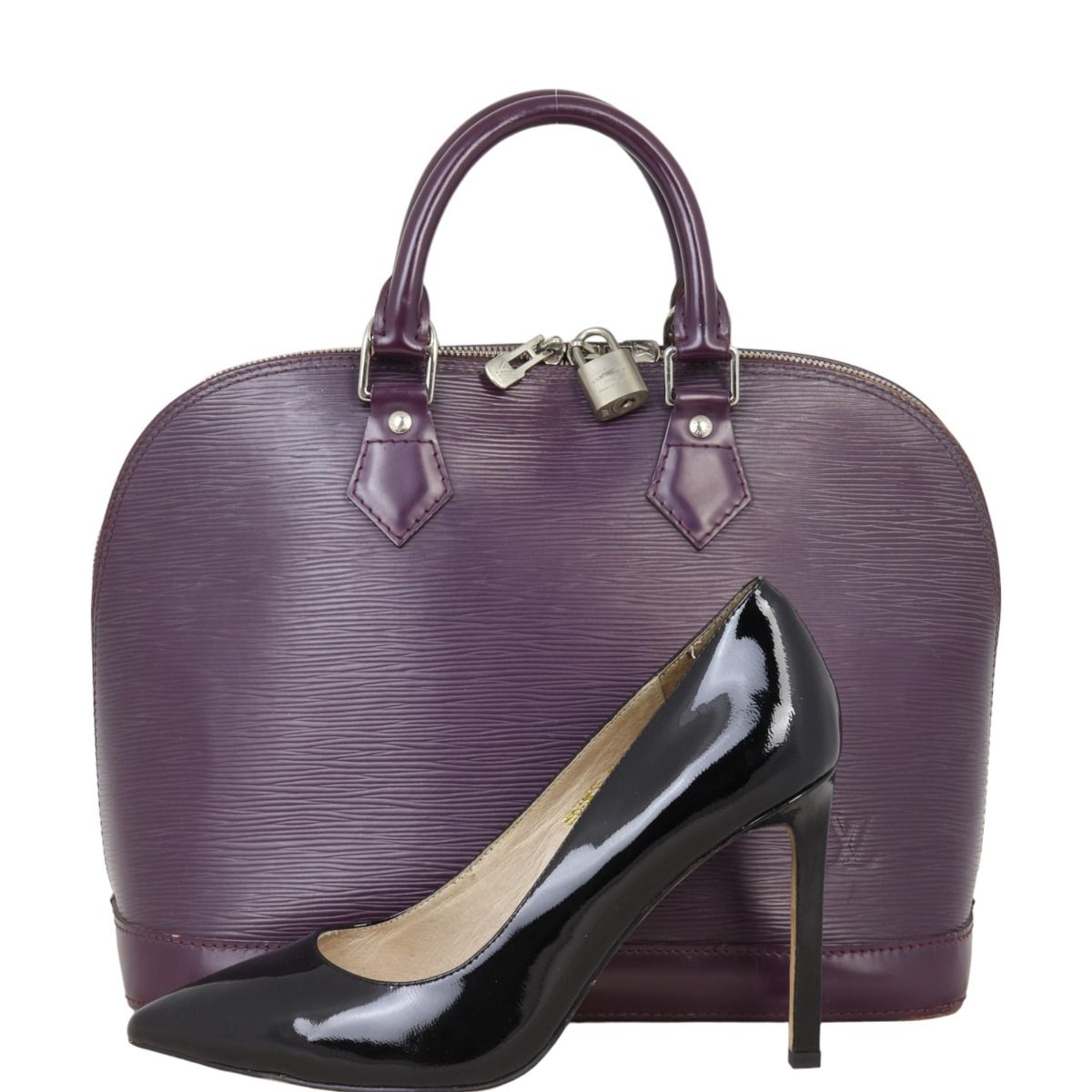 Louis Vuitton Alma PM Epi Deep Purple