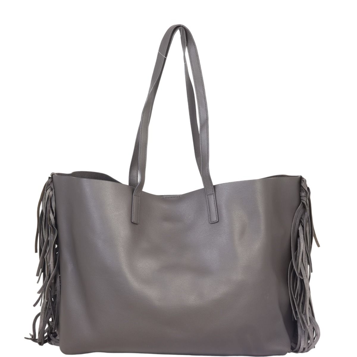 Saint laurent fringe best sale tote