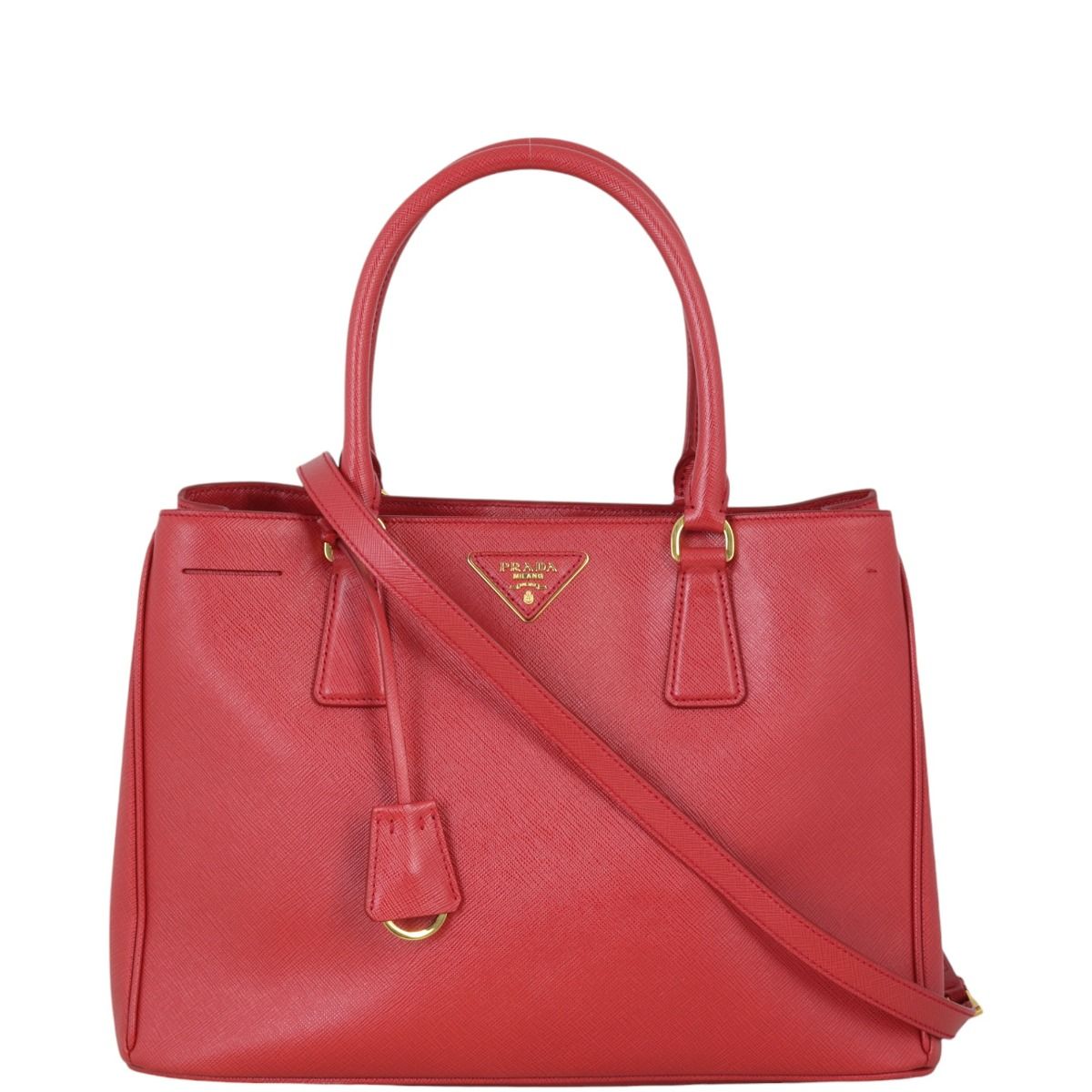 Prada medium saffiano leather tote deals