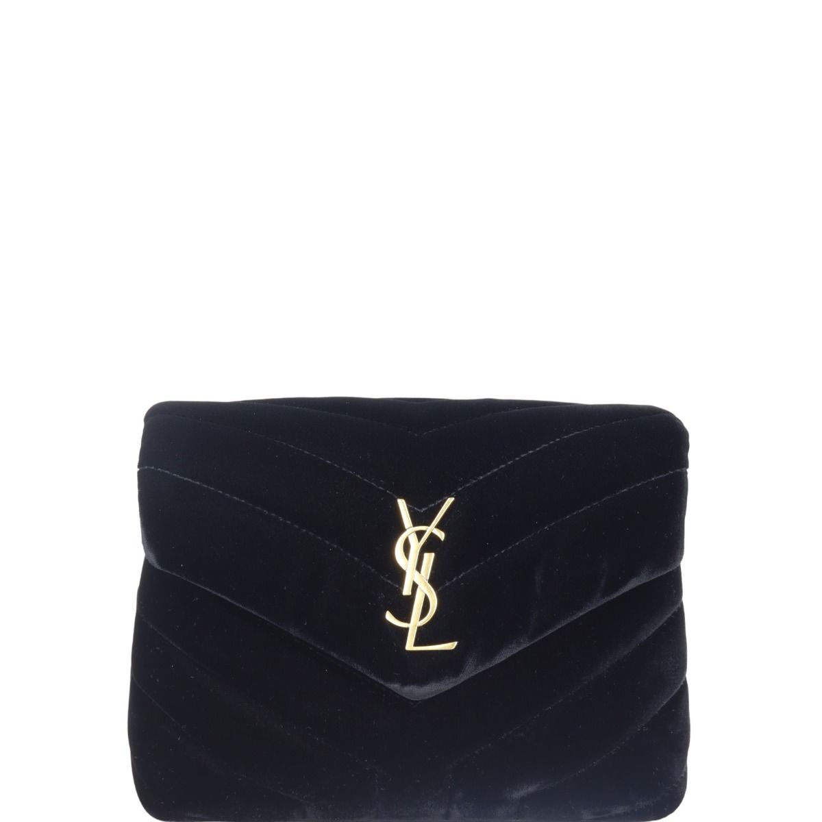 Toy loulou velvet crossbody outlet bag