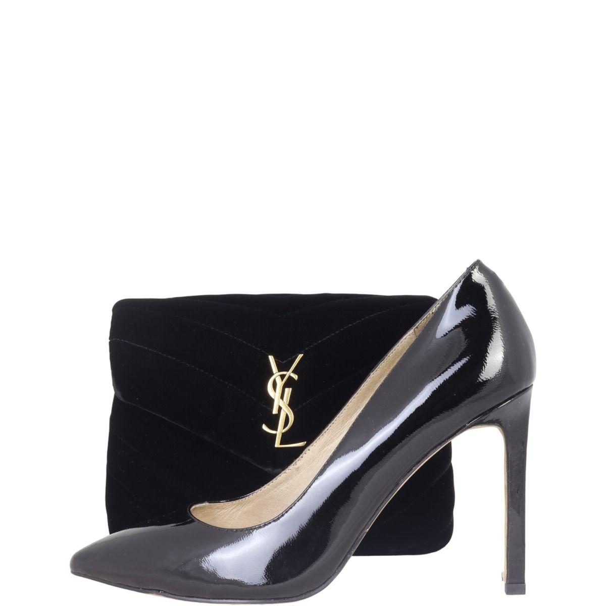 Saint laurent toy loulou velvet sales
