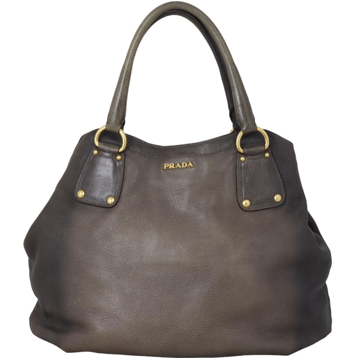 Prada Cervo Antik Tote brown gradient