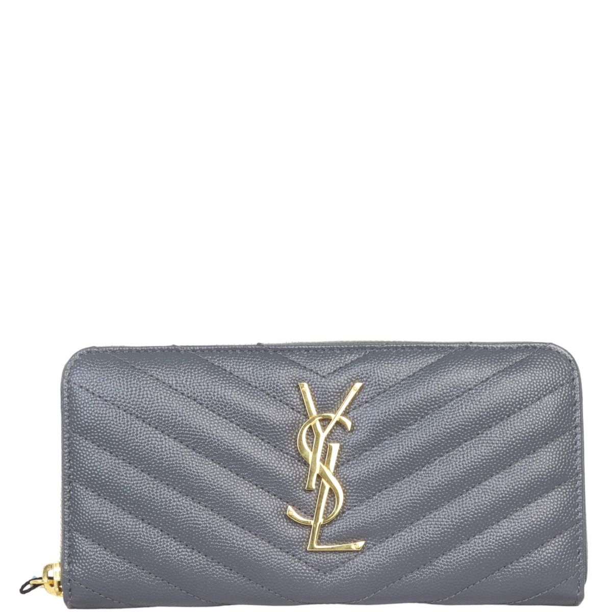 Saint Laurent Cassandre Zip Wallet
