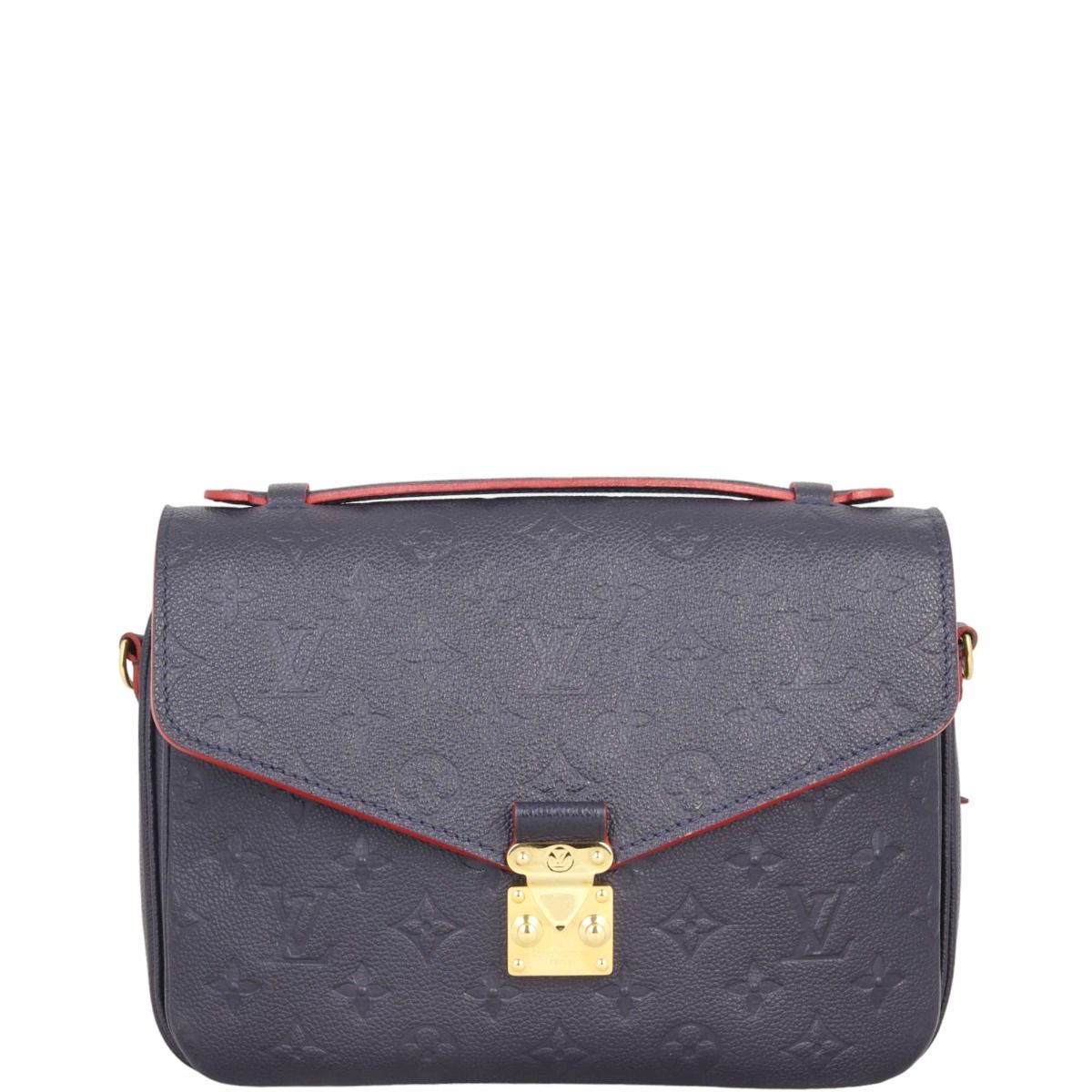 Louis vuitton empreinte 2025 pochette metis marine rouge