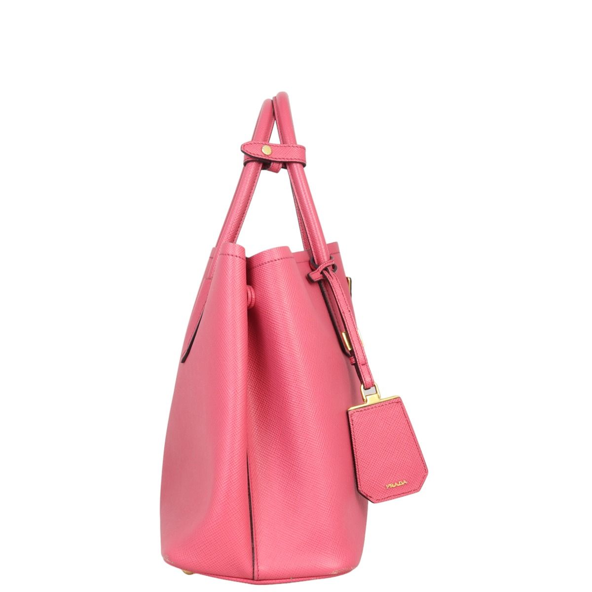 Prada small double bucket bag store