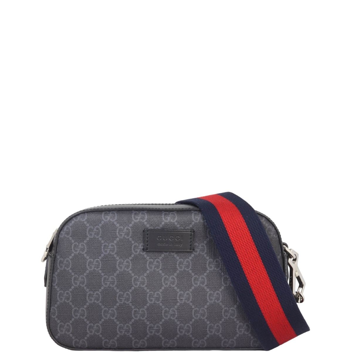 Gucci supreme camera bag hotsell