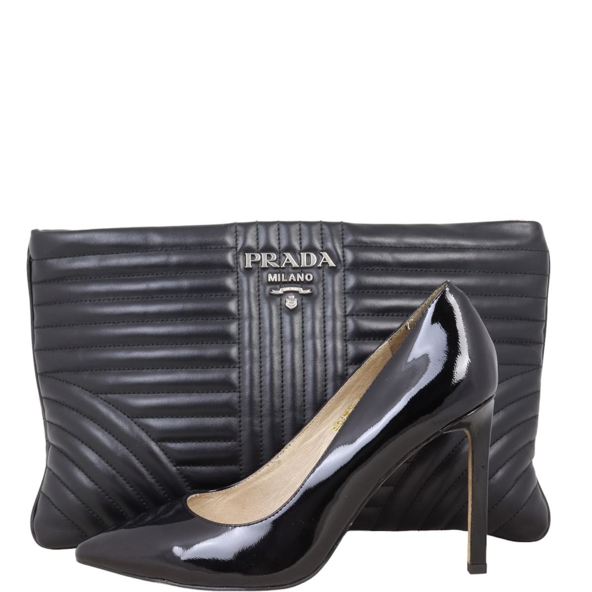 Prada hot sale diagramme leather