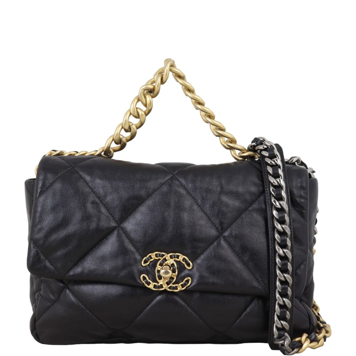 Chanel flap bag with top handle 2019 top