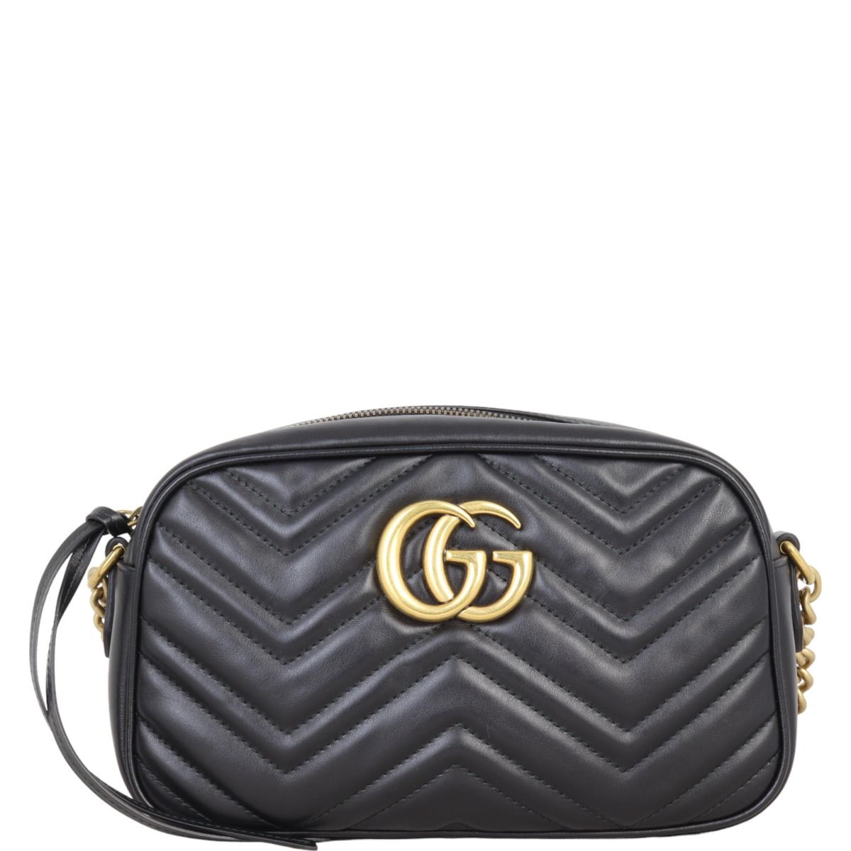 Gucci GG Marmont Small Camera Bag Black