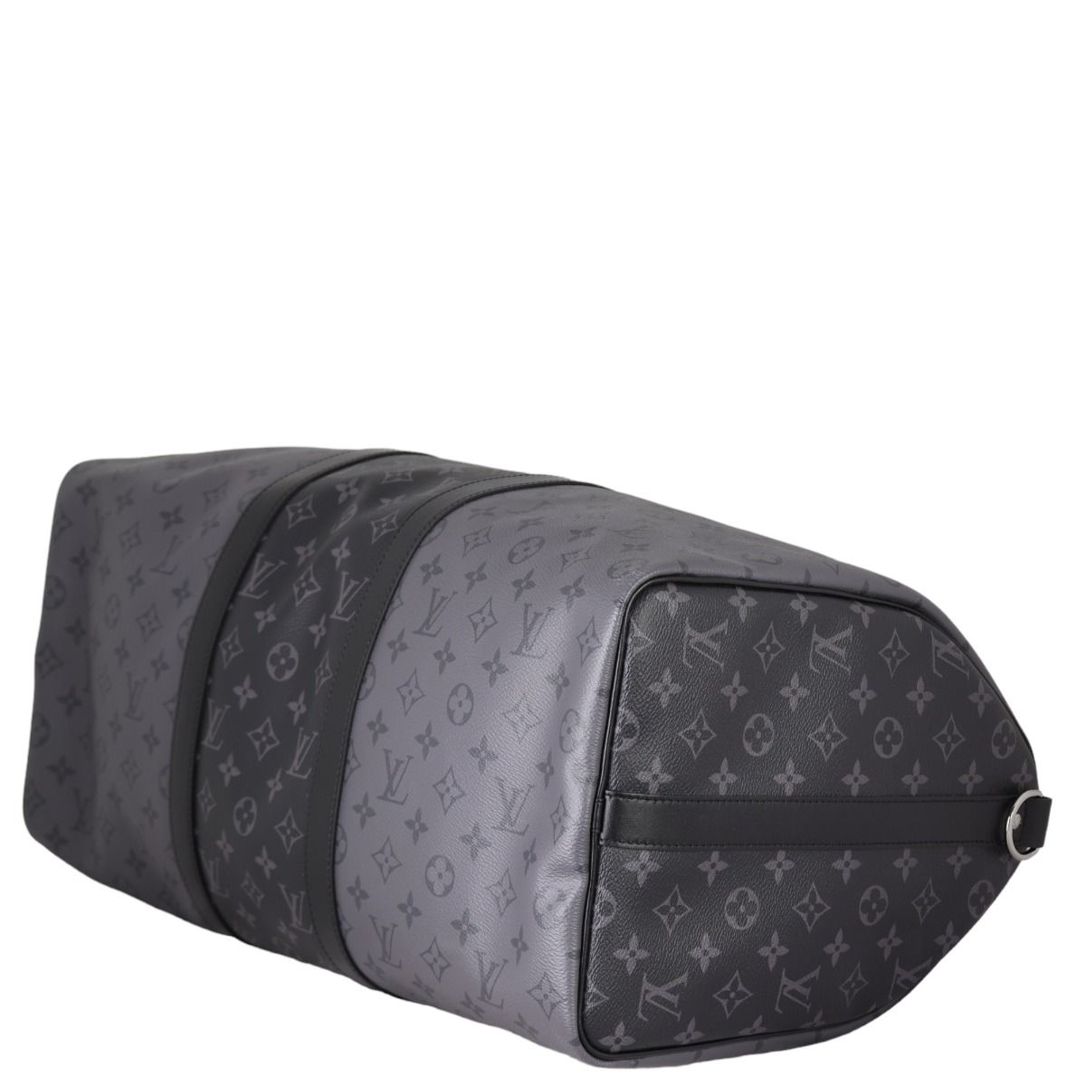 Handbags Louis Vuitton Louis Vuitton Eclipse Split Keepall Bandouliere 50 Boston Bag M43817 Auth 46325a