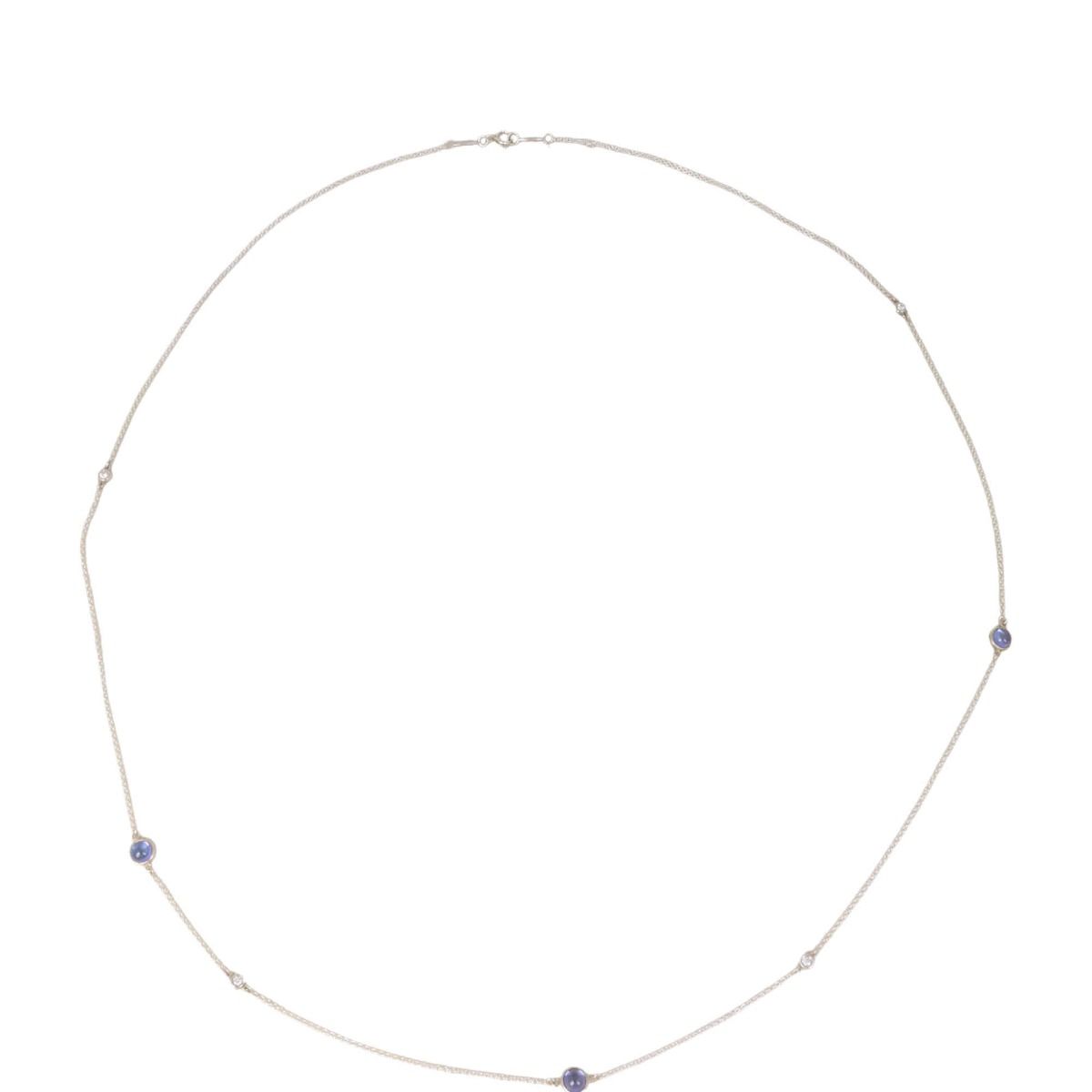 Tiffany elsa peretti color by the yard necklace hot sale