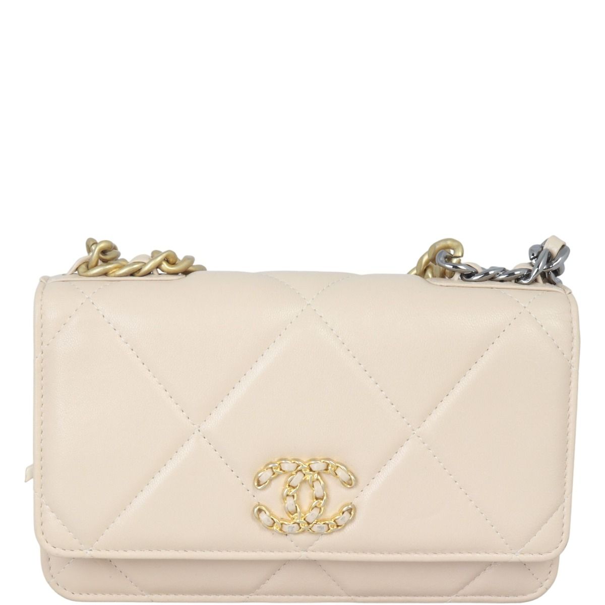 Chanel 19 woc beige 2025