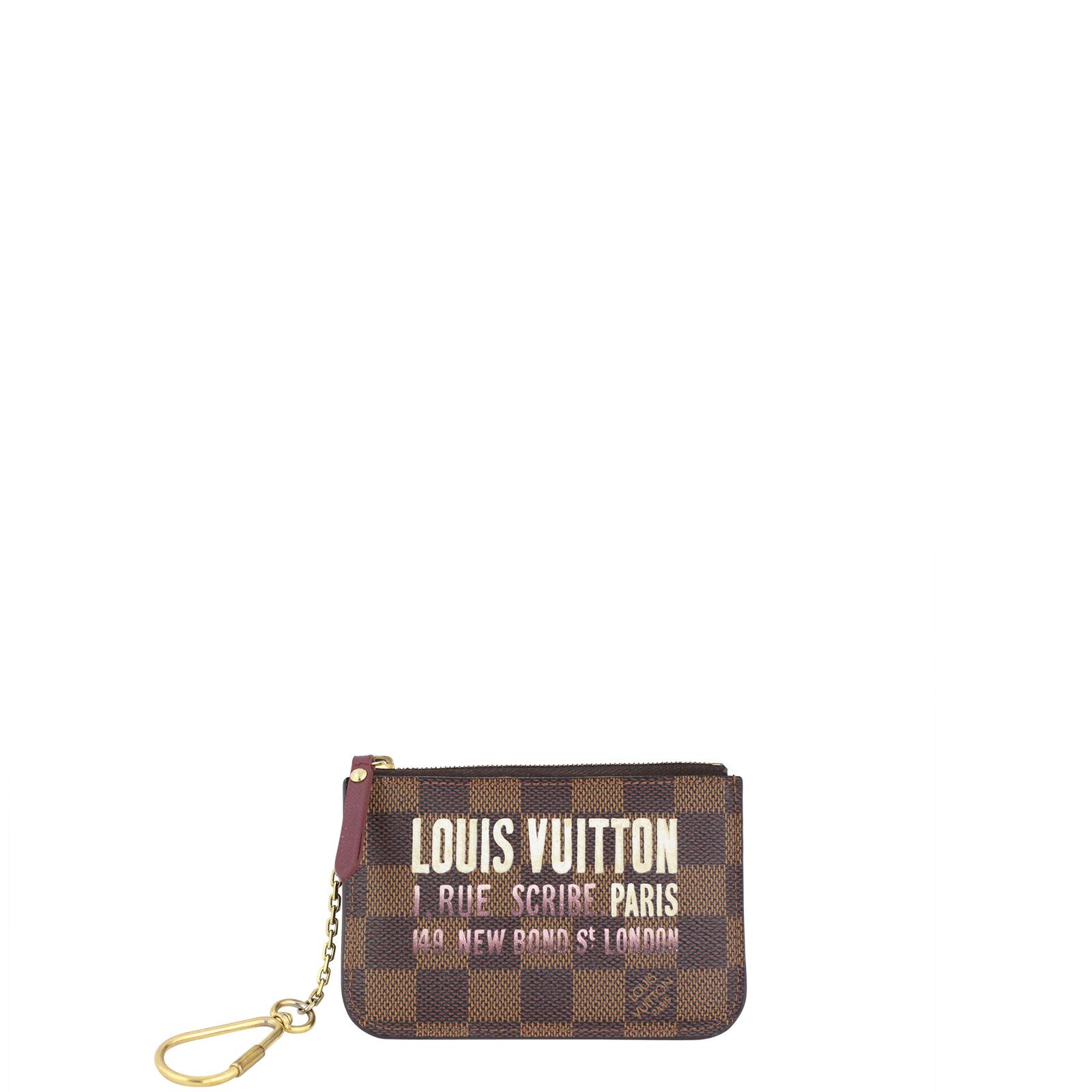 Louis Vuitton 1 Rue Scribe Paris Card and Key Holder
