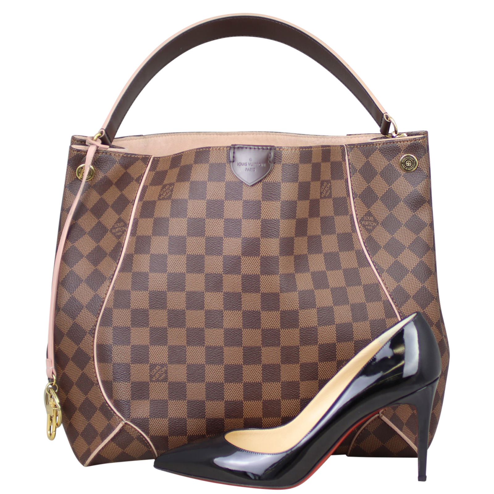 Louis Vuitton Caissa Hobo Damier Ebene