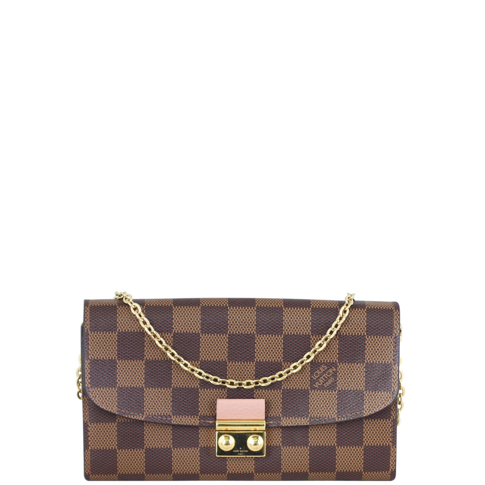Lv croisette chain wallet best sale