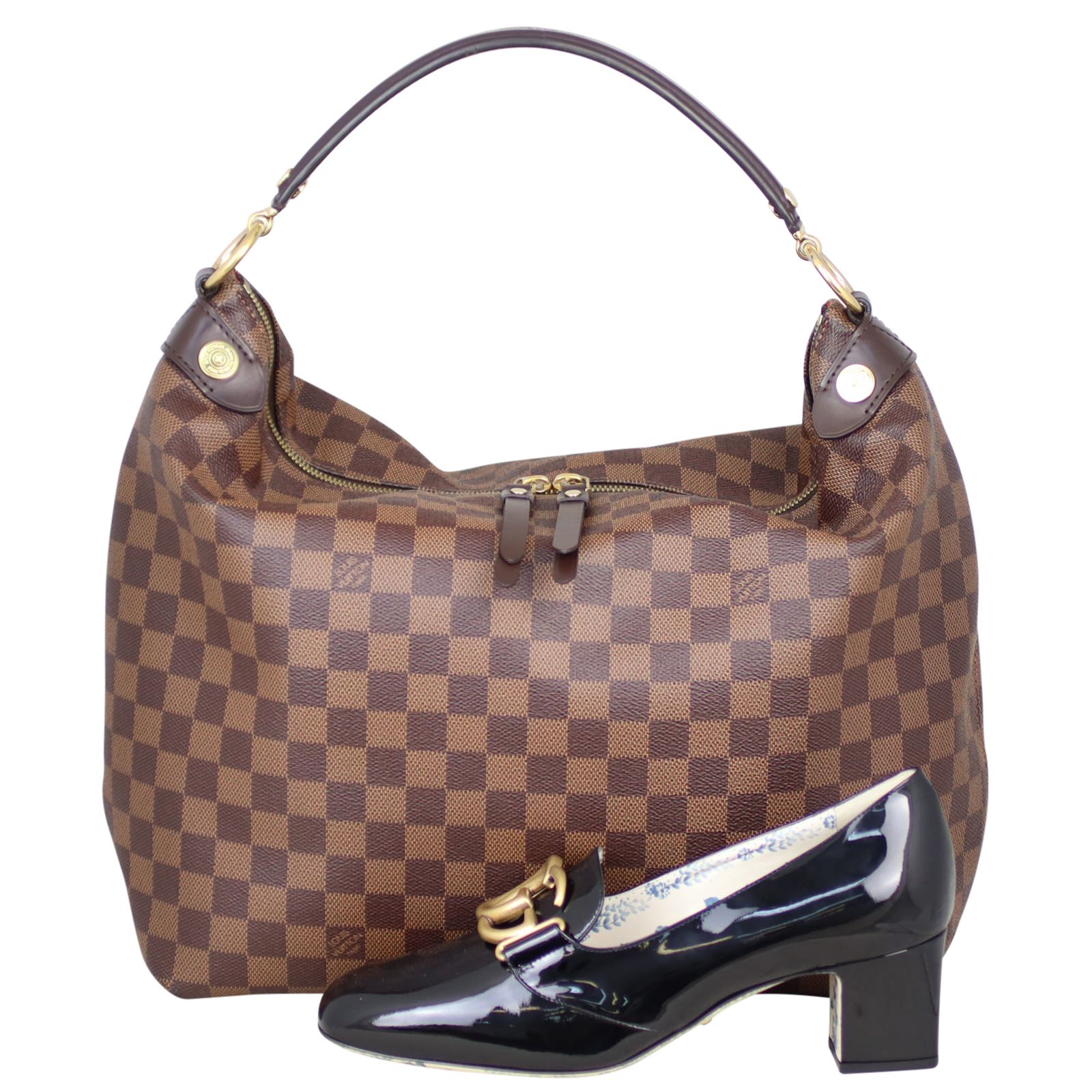 Louis Vuitton Duomo Hobo Damier Ebene