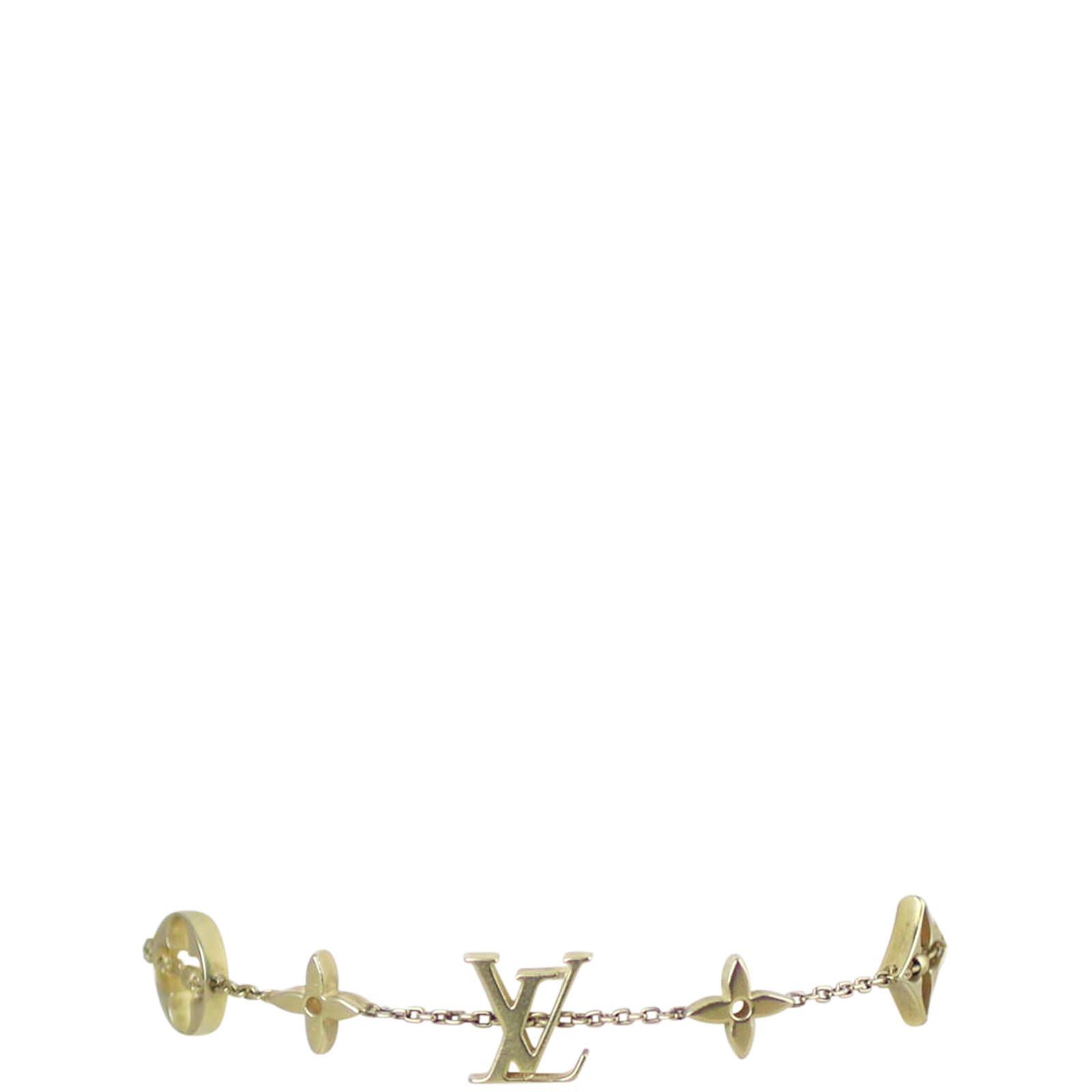 Louis Vuitton Idylle Blossom, Butterfly, Key Charm Bracelet in 18K